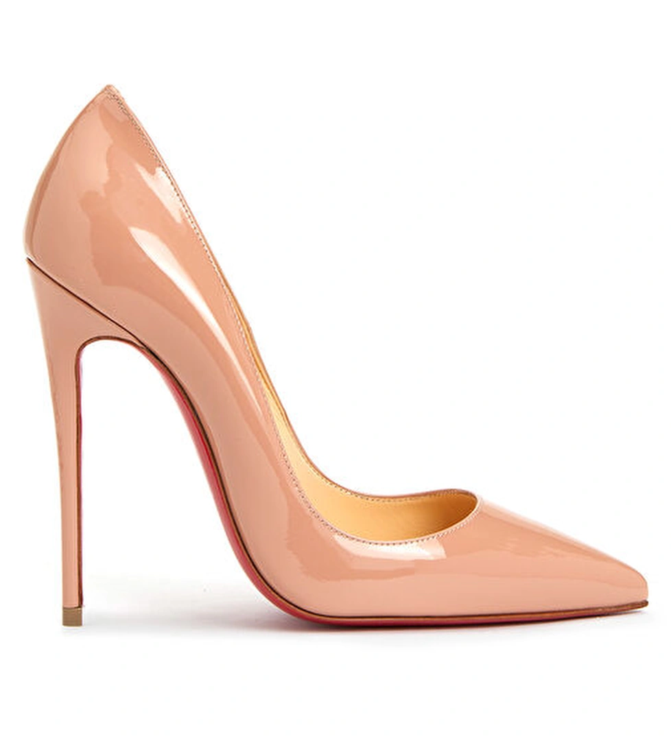 Christian Louboutin So Kate Nude Deri Stiletto model görseli