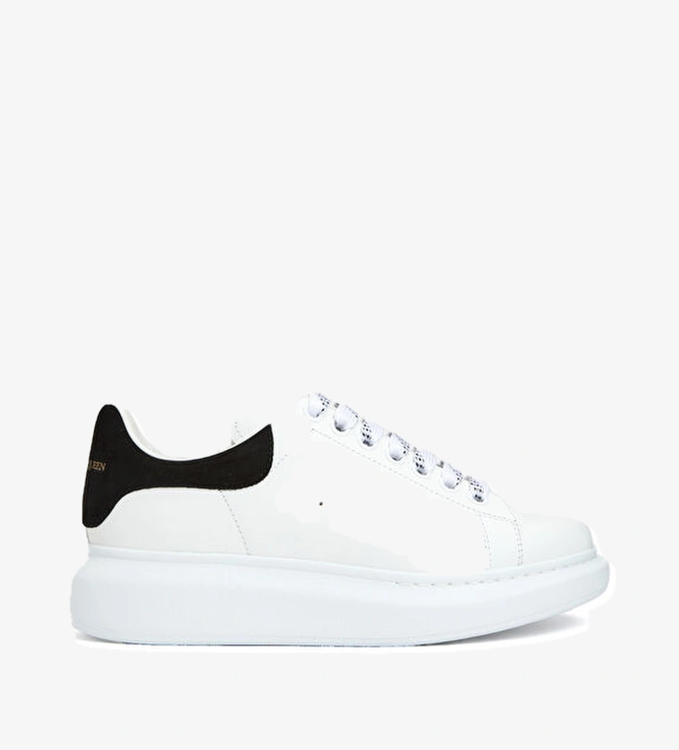Mcqueen Oversized Beyaz Kadın Deri Sneaker model görseli