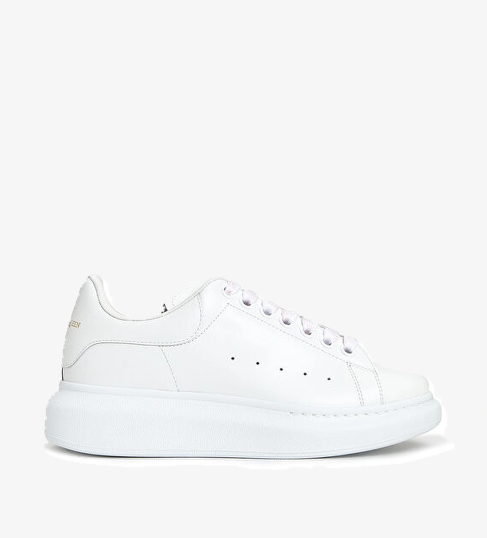 Mcqueen Oversized Beyaz Kadın Deri Sneaker model görseli