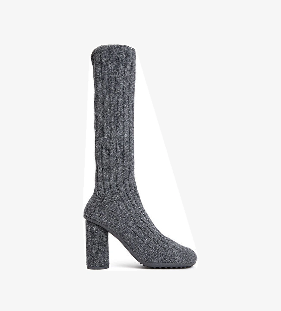 Bottega Veneta Atomic Antrasit Kadın Yün Bot model görseli