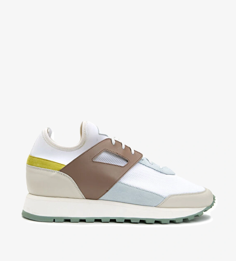 Beyaz Erkek Deri Ayakkabı - Görsel 1