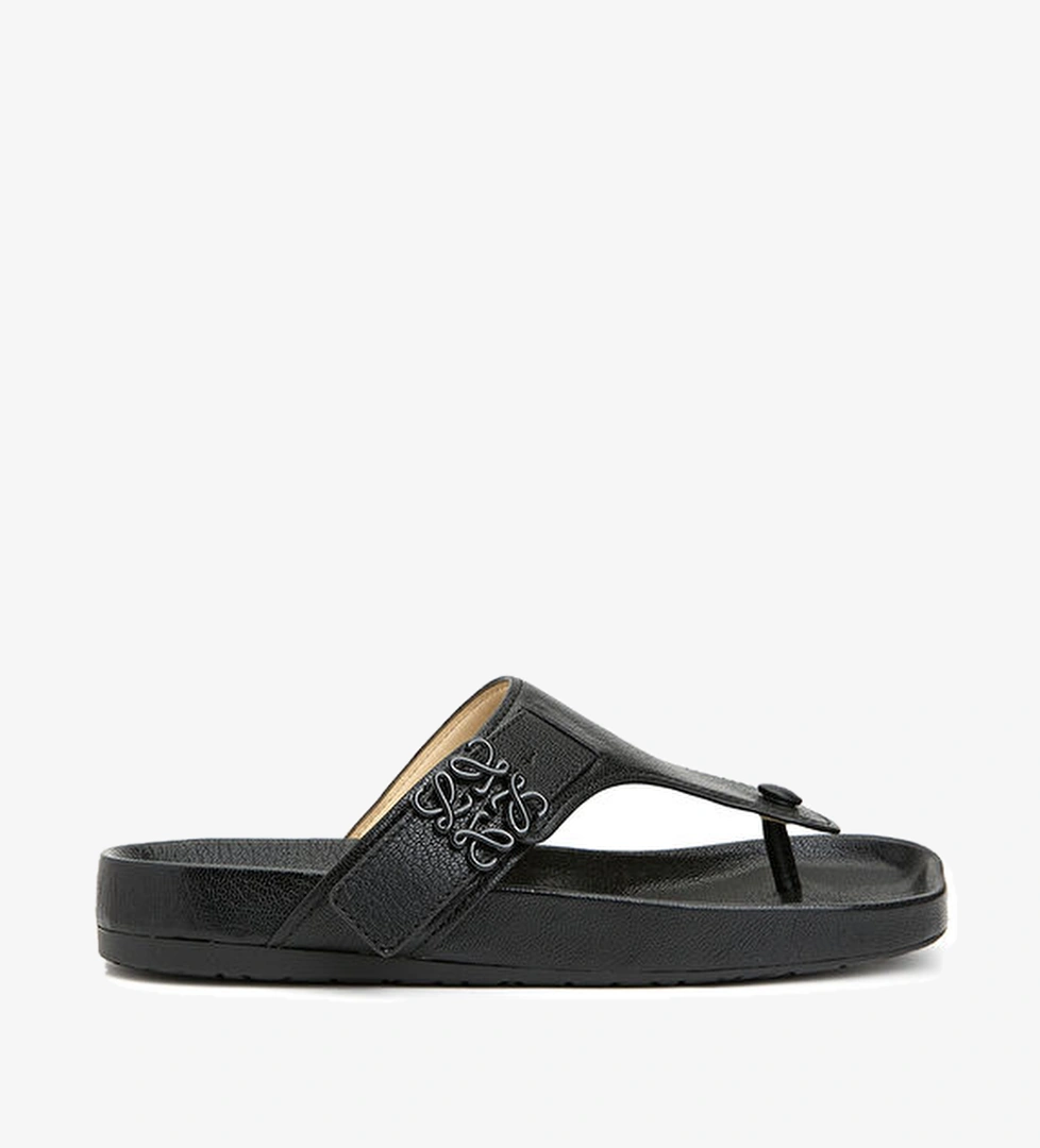 Loewe Siyah Kadın Deri Terlik model görseli