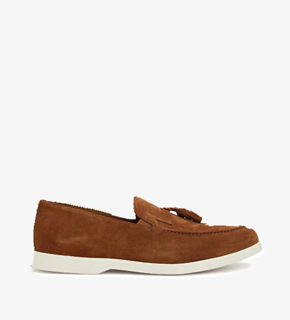 Beymen Collection Taba Erkek Süet Loafer model görseli