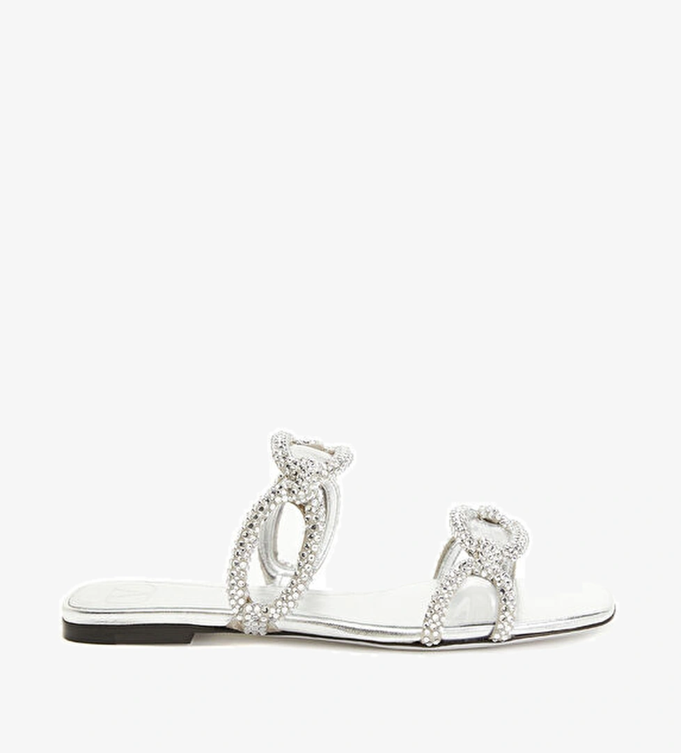 Valentino Garavani Chain 1967 Silver Kadın Terlik model görseli