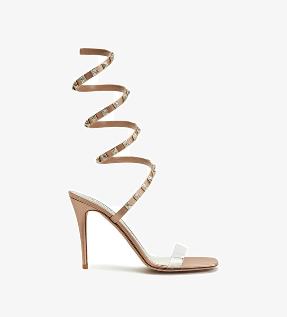 Valentino Garavani Rockstud Pudra Gece Ayakkabısı model görseli