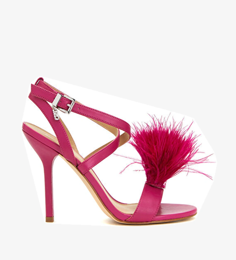 Whitby Fuşya Kadın Deri Sandalet - Görsel 1