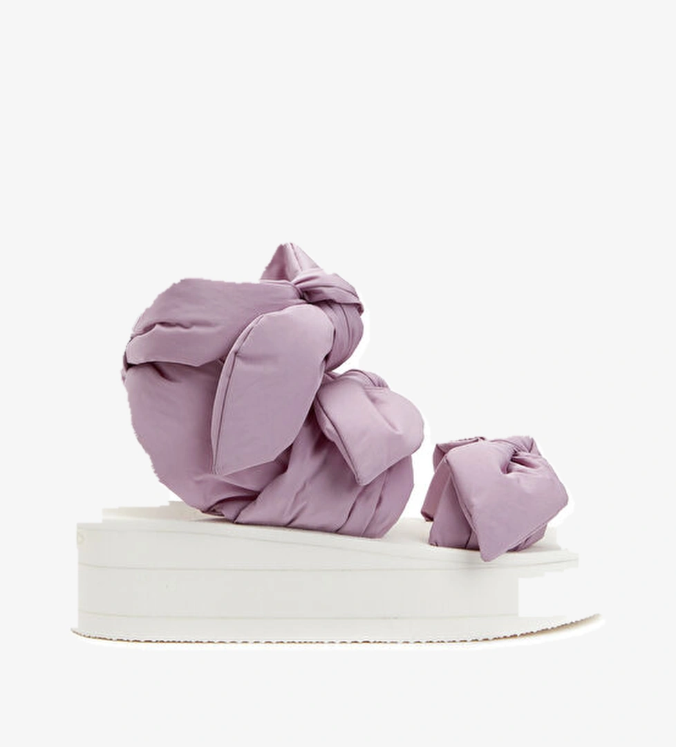 Red Valentino Beyaz Lila Kadın Sandalet model görseli