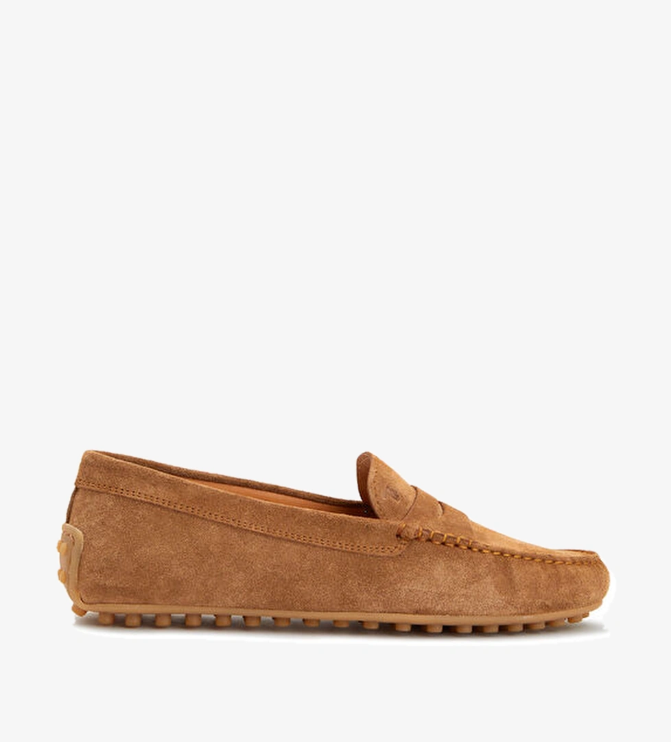 Tod's Taba Kadın Süet Loafer model görseli
