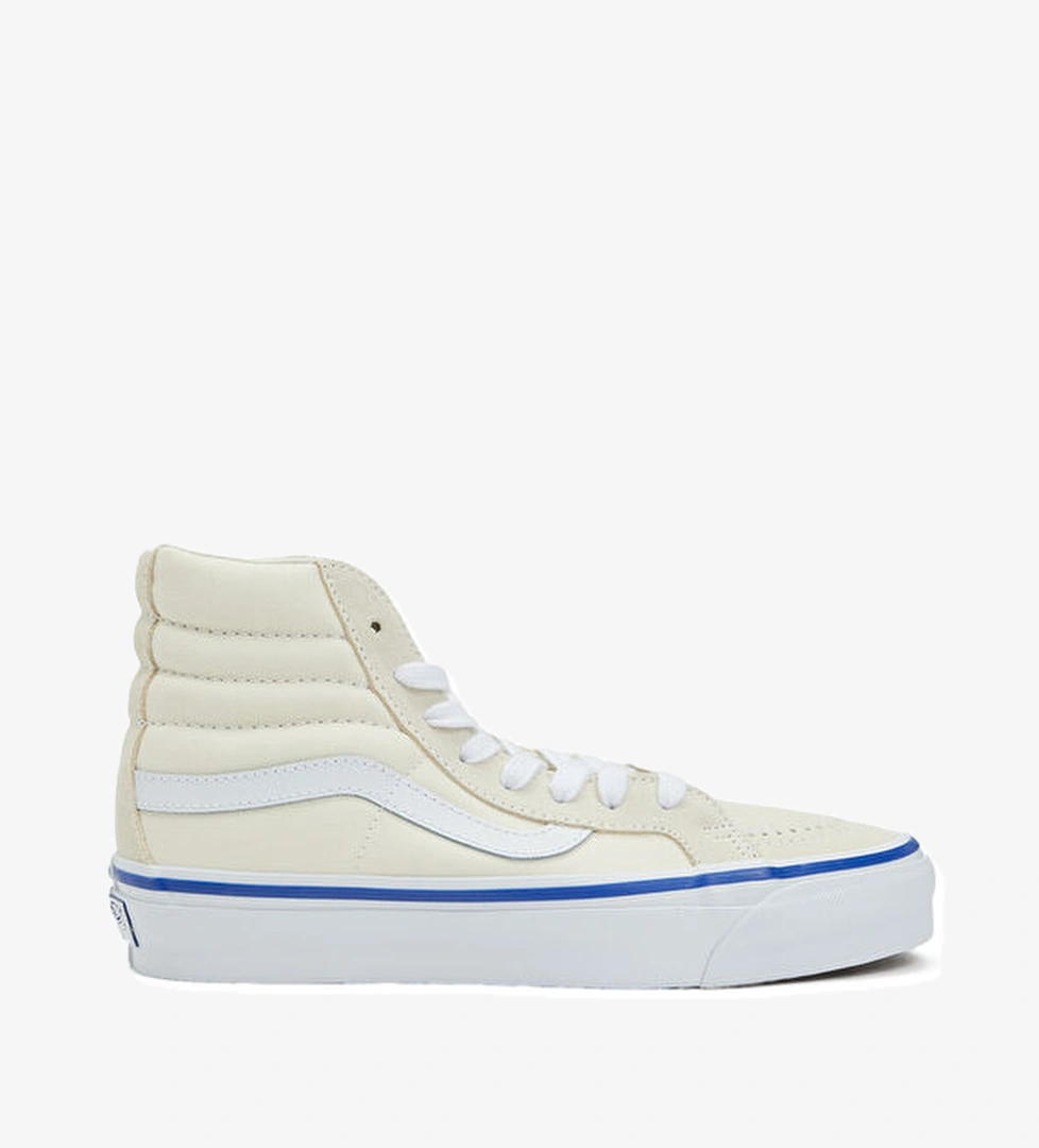 Sk8-Hi Reissue Kırık Beyaz Kadın Süet Sneaker - Görsel 1