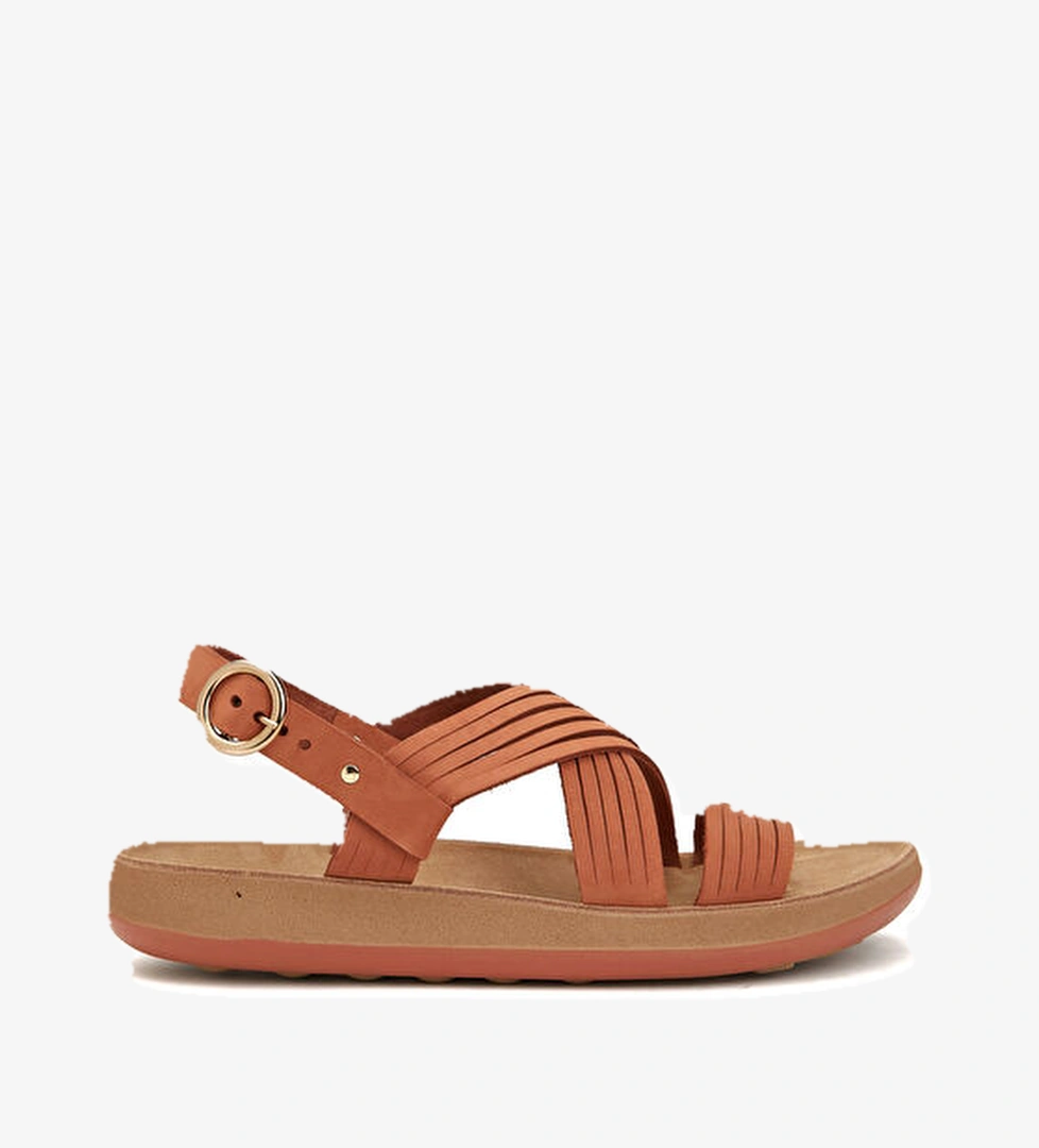 Divarese Somon Kadın Deri Sandalet model görseli