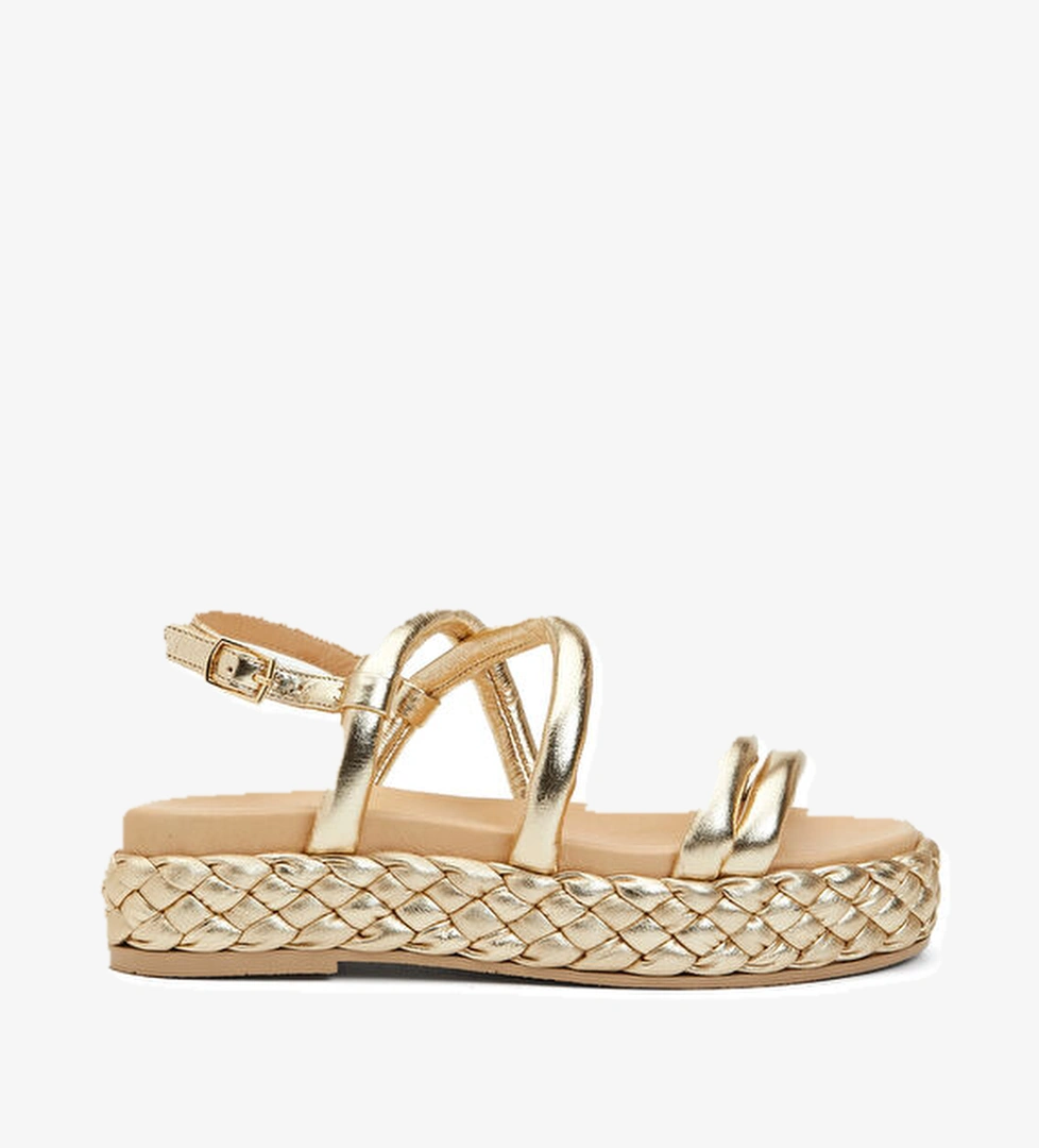 George Hogg Gold Kadın Deri Sandalet model görseli