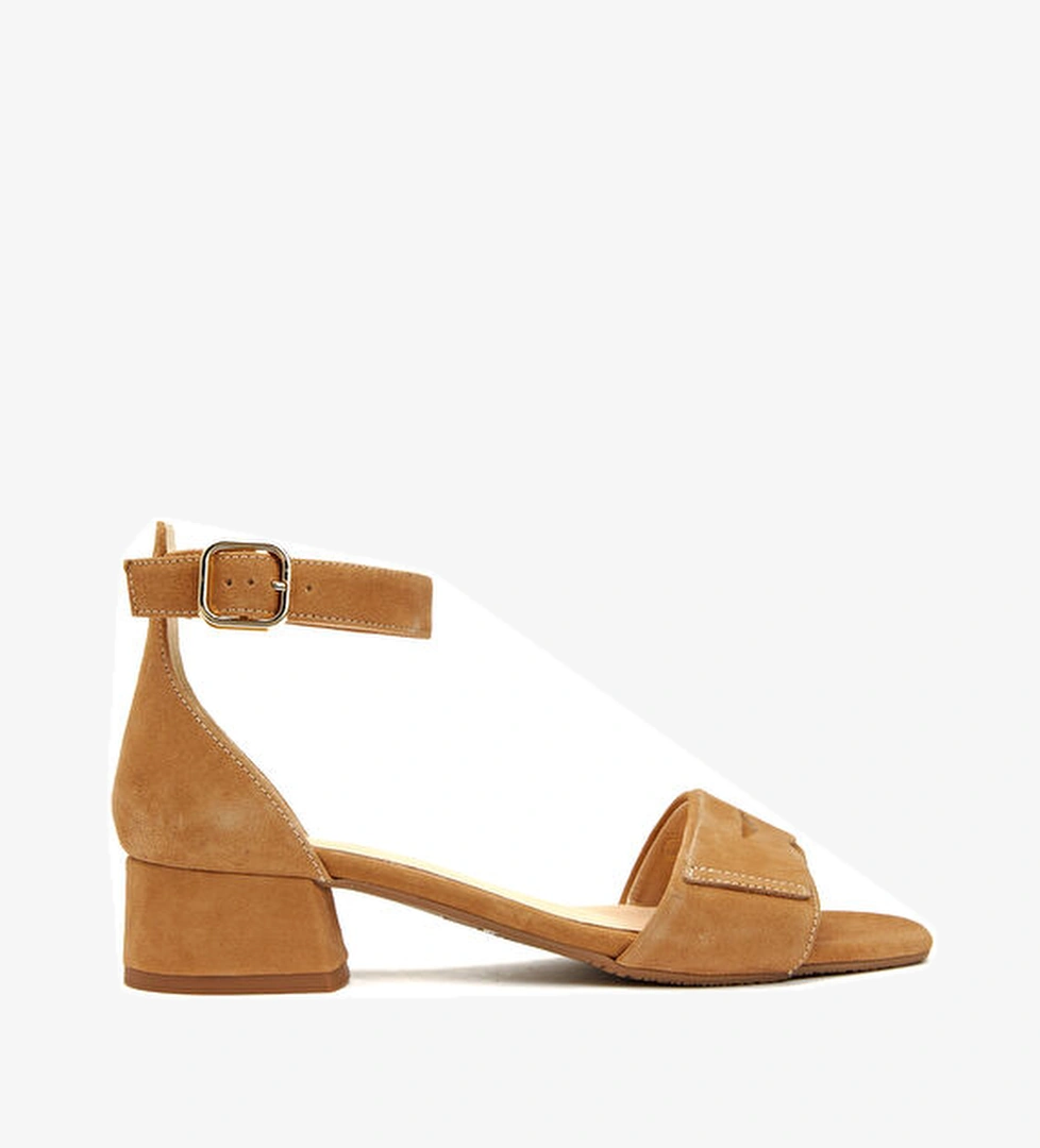 George Hogg Camel Kadın Süet Sandalet model görseli