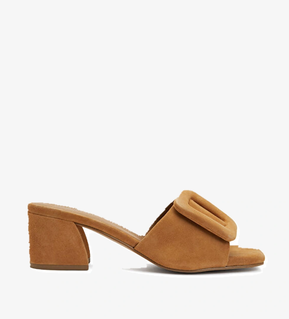 George Hogg Camel Kadın Süet Terlik model görseli