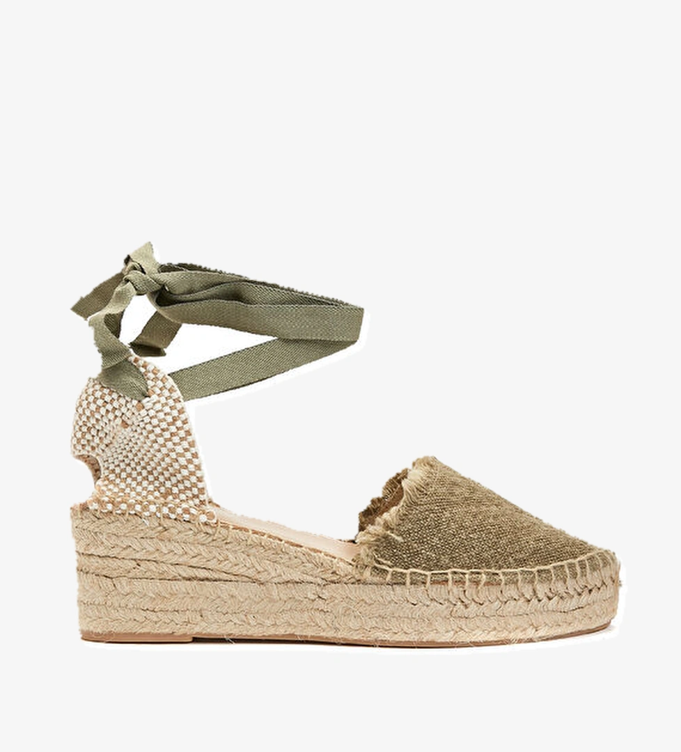 Divarese Haki Kadın Espadril model görseli