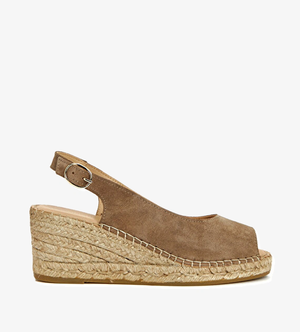 Divarese Vizon Kadın Süet Espadril model görseli