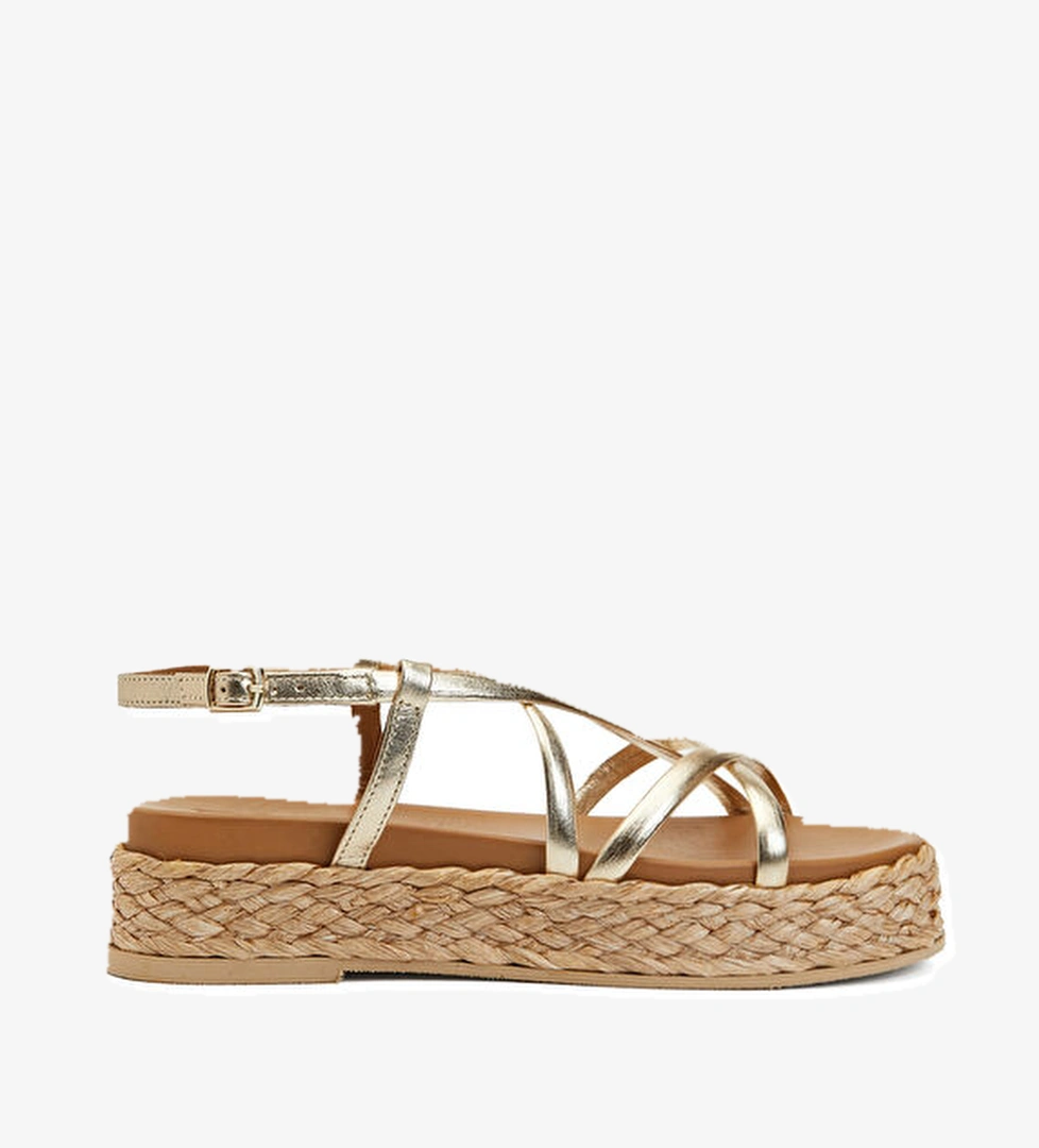 Divarese Gold Kadın Deri Sandalet model görseli