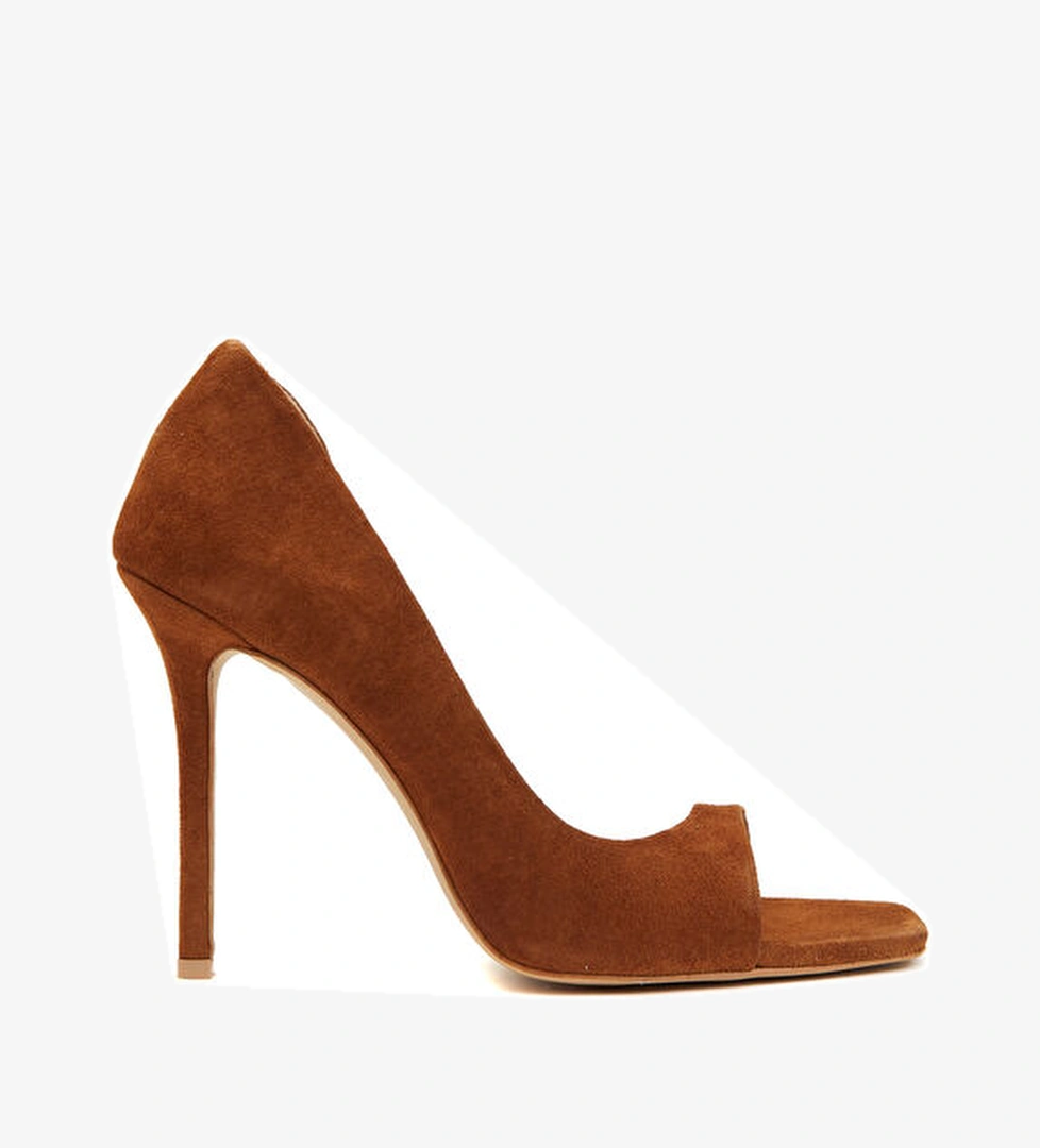 Network Network Taba Kadın Deri Topuklu Ayakkabı Beymen'de! Taba - 1. görsel