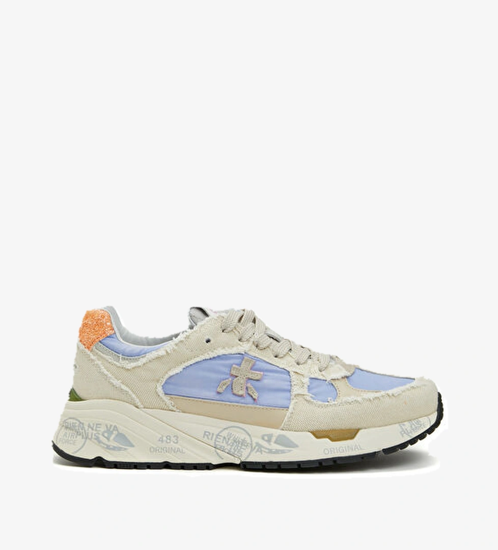 Premiata Mased Bej Mavi Kadın Sneaker model görseli