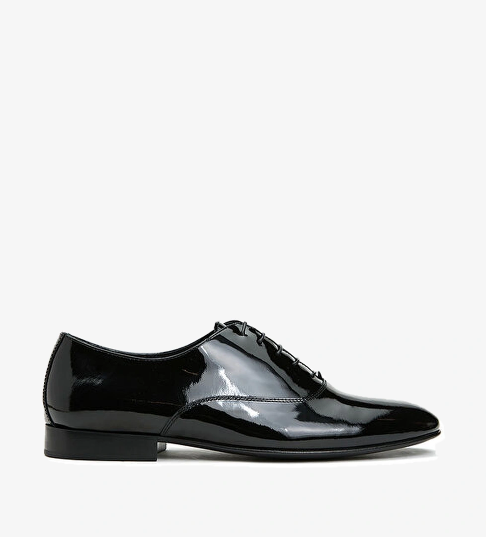 Pal Zileri Siyah Erkek Deri Ayakkabı model görseli