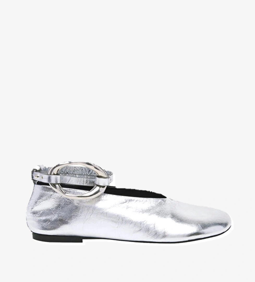 Jil Sander Silver Deri Babet model görseli