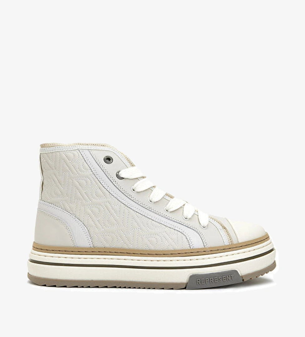 Represent Beyaz Bilek Boy Erkek Sneaker model görseli