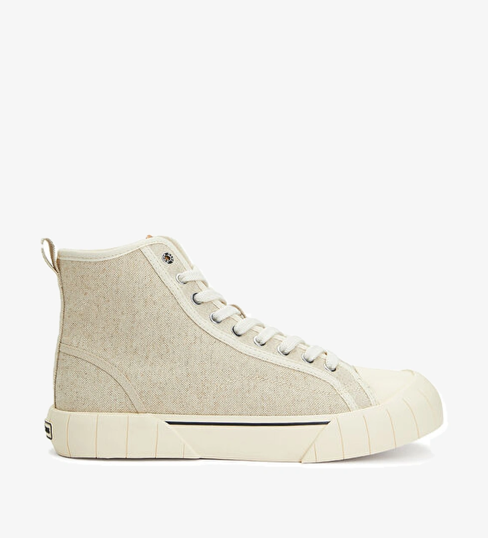 Good News Bagel Ekru Erkek Organik Pamuk Sneaker model görseli