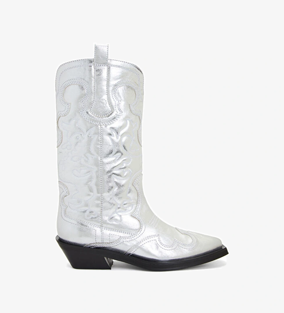 Ganni Silver Kadın Çizme model görseli