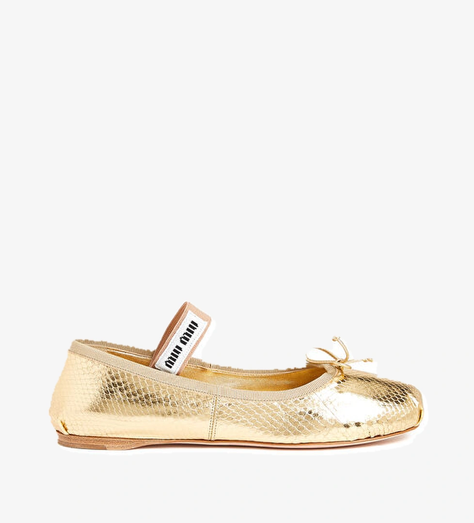 Gold Deri Babet - Görsel 1