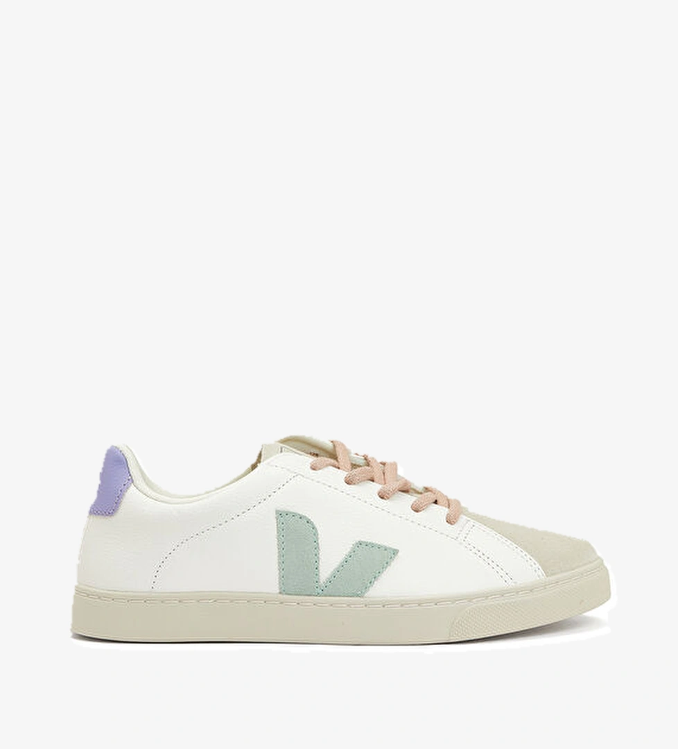 Veja Esplar Chromefree Beyaz Unisex Çocuk Deri Sneaker model görseli