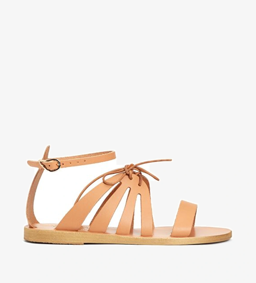 Ancient Greek Sandals İphigenia Archive Naturel Kadın Deri Sandalet model görseli