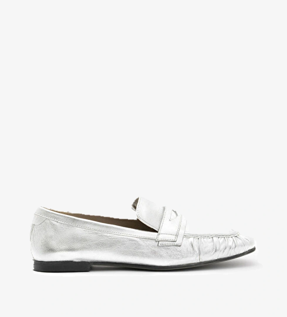 Allsaints Sapphire Silver Kadın Deri Loafer model görseli