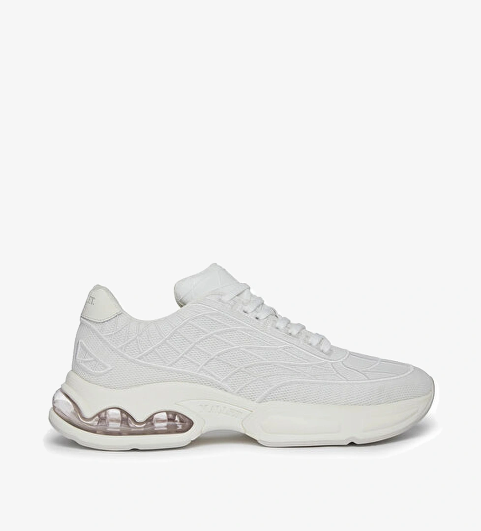 Neptune Beyaz Dikiş Detaylı Erkek Sneaker - Görsel 1