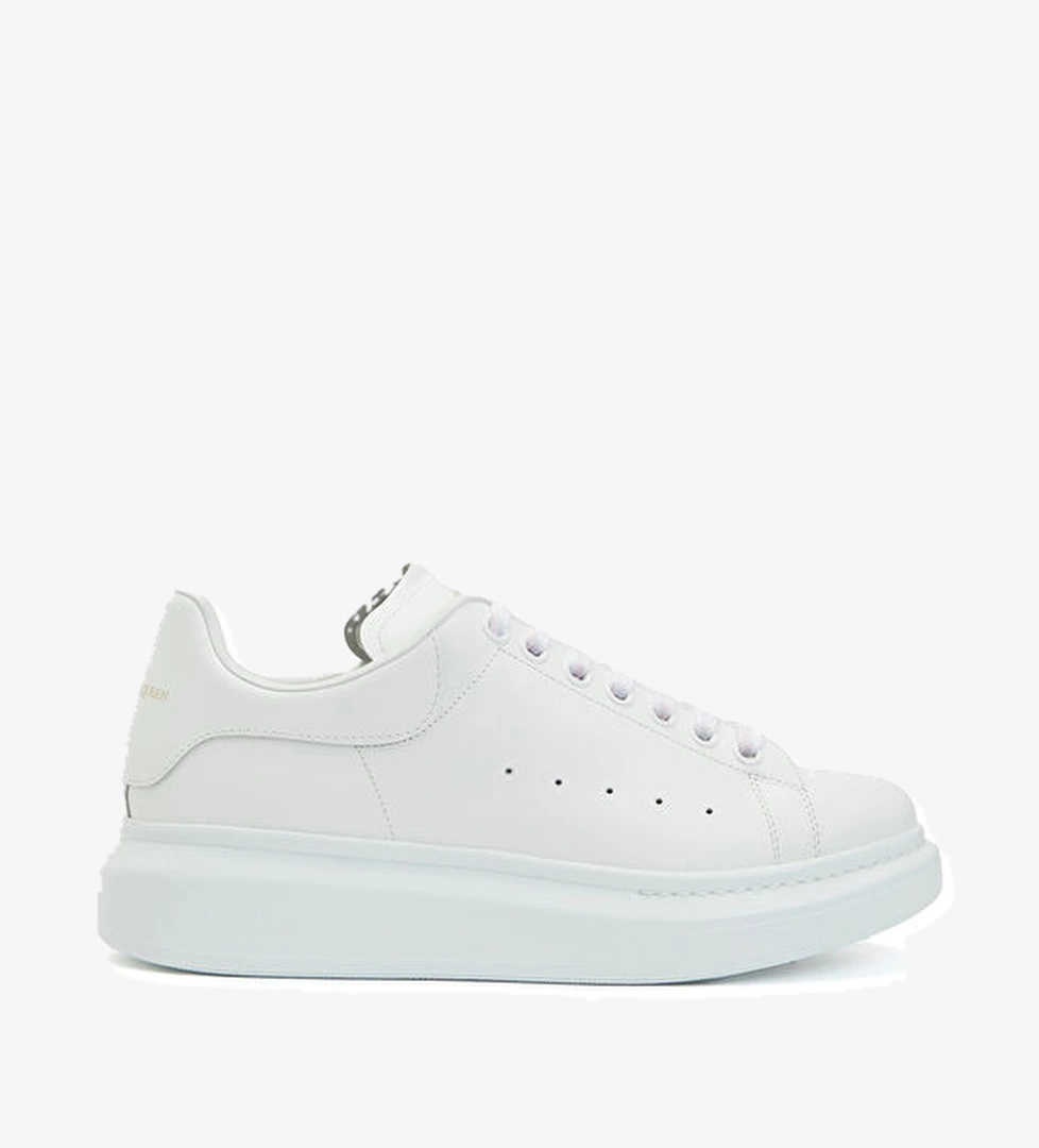 Mcqueen Oversized Beyaz Kadın Deri Sneaker model görseli