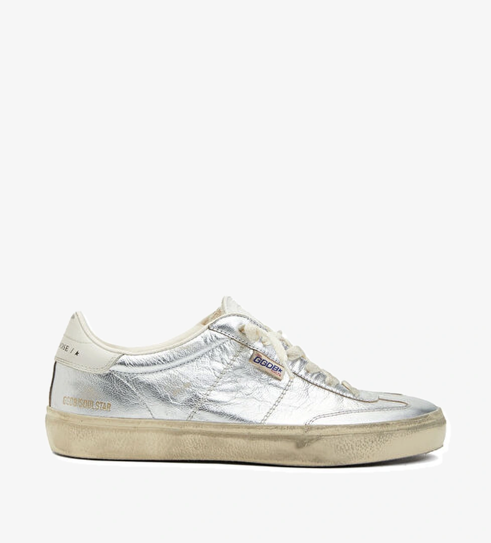 Golden Goose Soul Star Silver Kadın Deri Sneaker model görseli