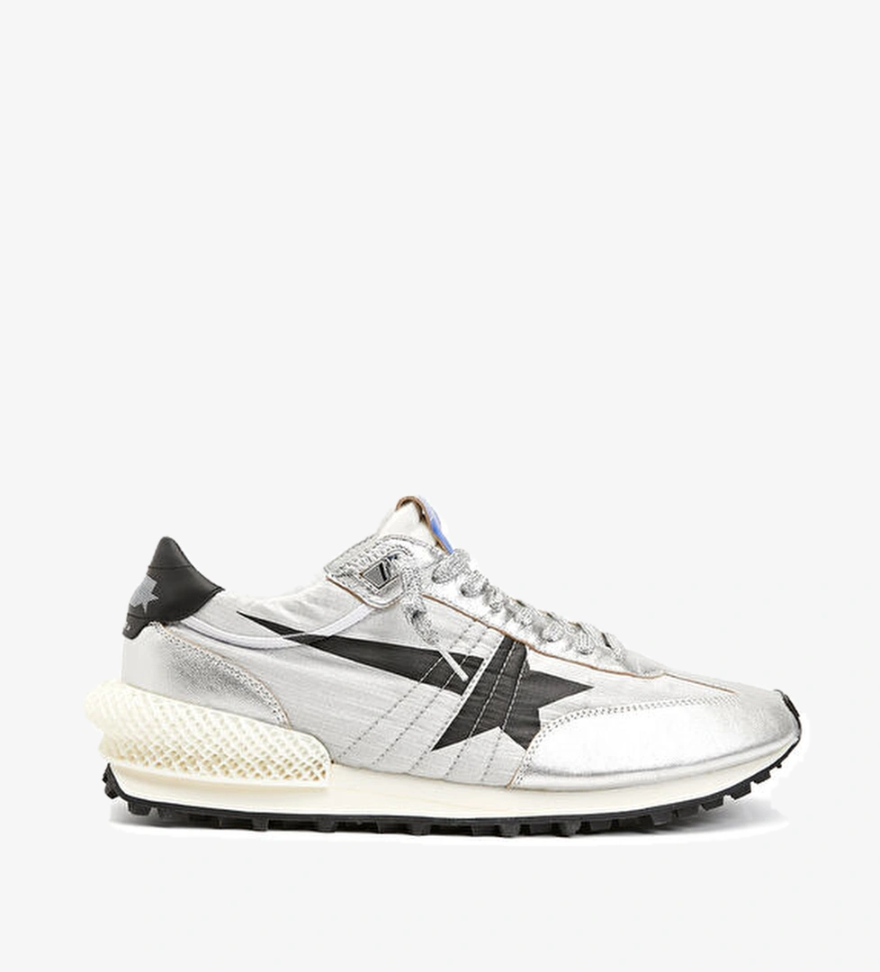 Golden Goose Marathon Siyah Silver Erkek Sneaker model görseli