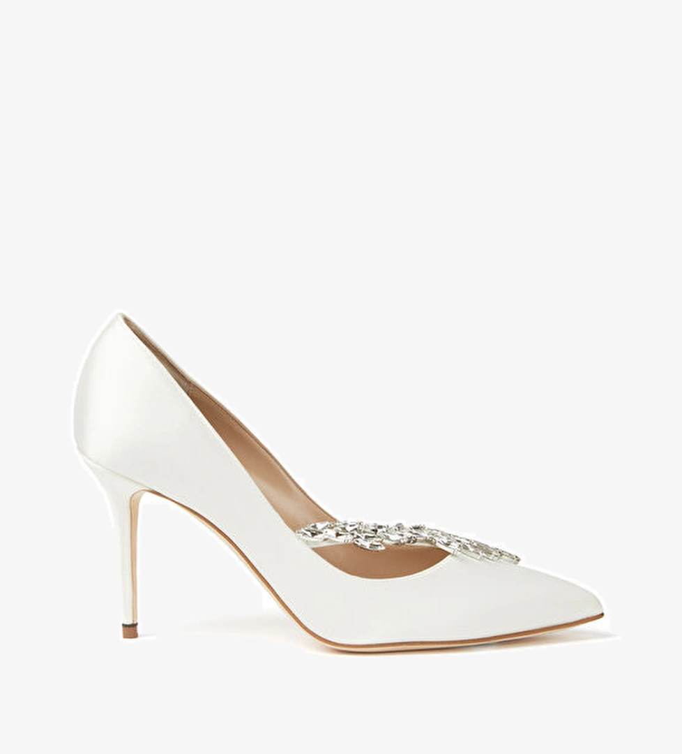 Nadira Krem Stiletto - Görsel 1