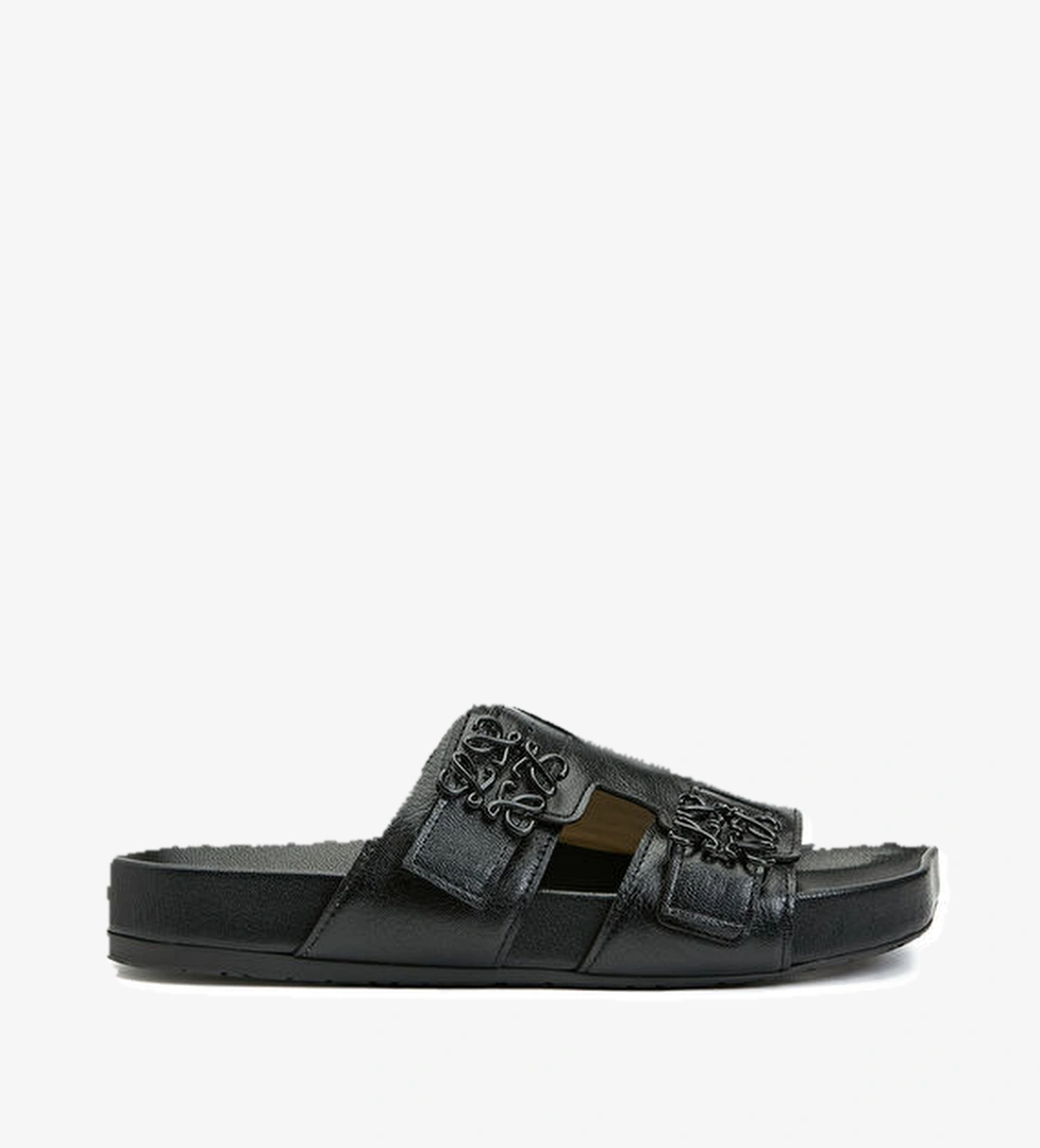 Loewe X Paula's Ibiza Siyah Erkek Deri Terlik model görseli