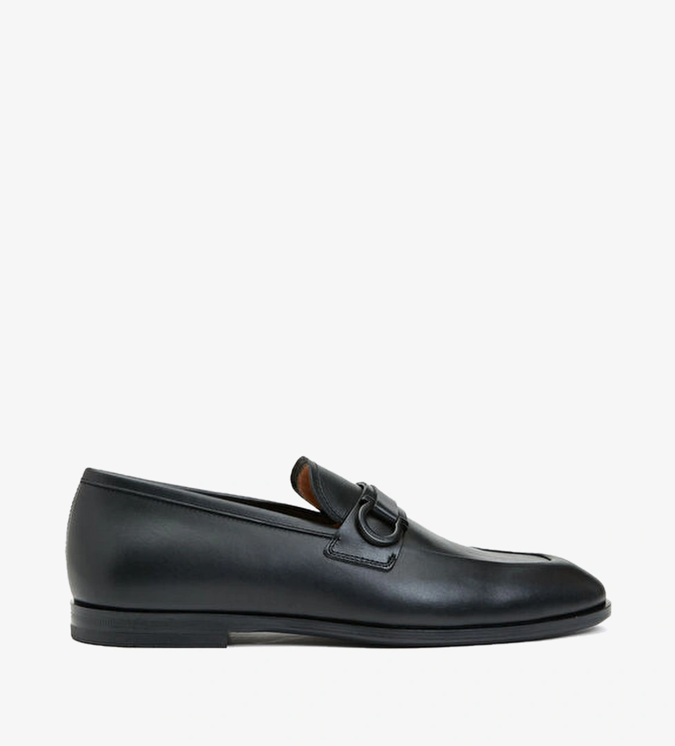 Siyah Erkek Deri Loafer