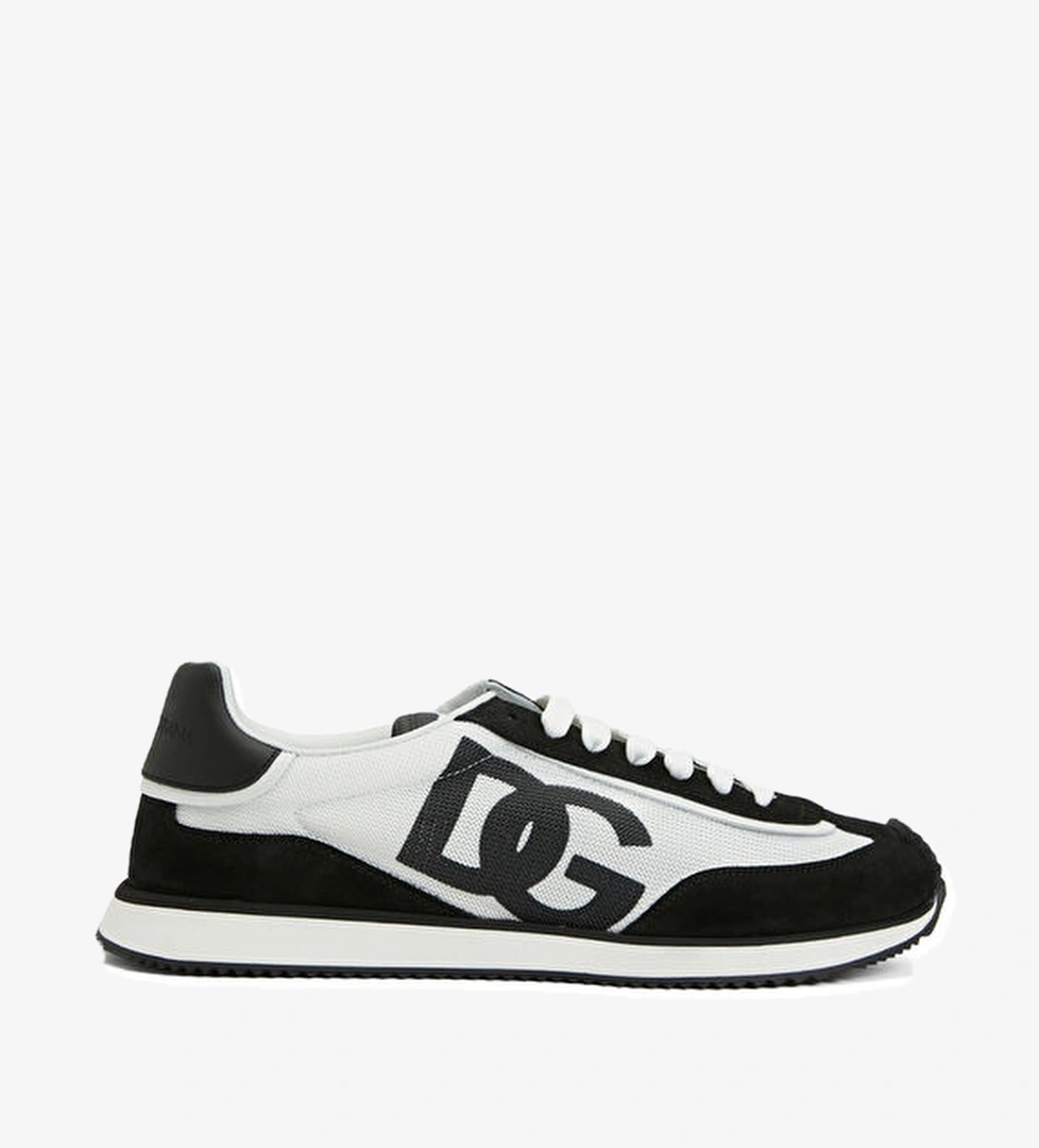 Dolce&gabbana Siyah Beyaz Logolu Erkek Sneaker model görseli