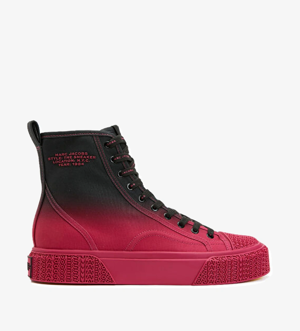 Marc Jacobs Pembe Siyah Logolu Kadın Sneaker model görseli