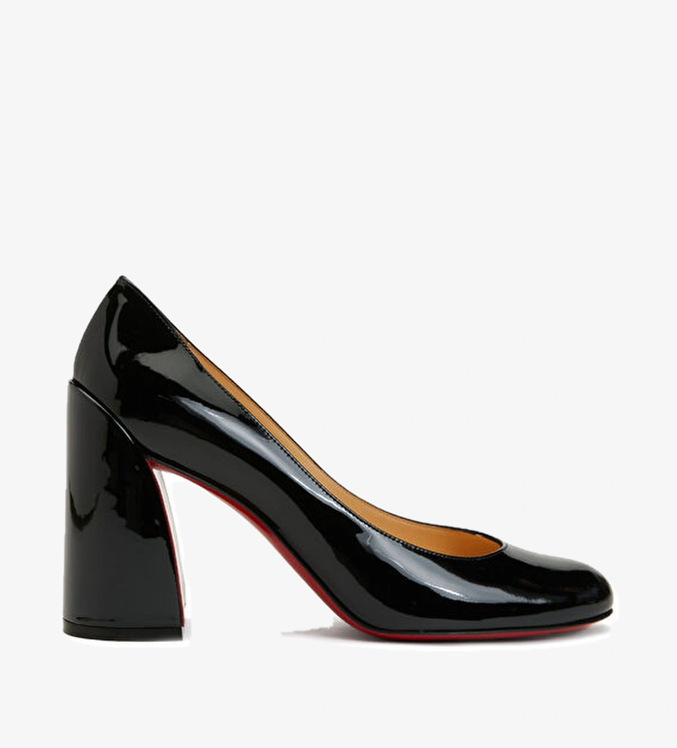 Miss Sab Siyah Deri Topuklu Ayakkabı - Görsel 1