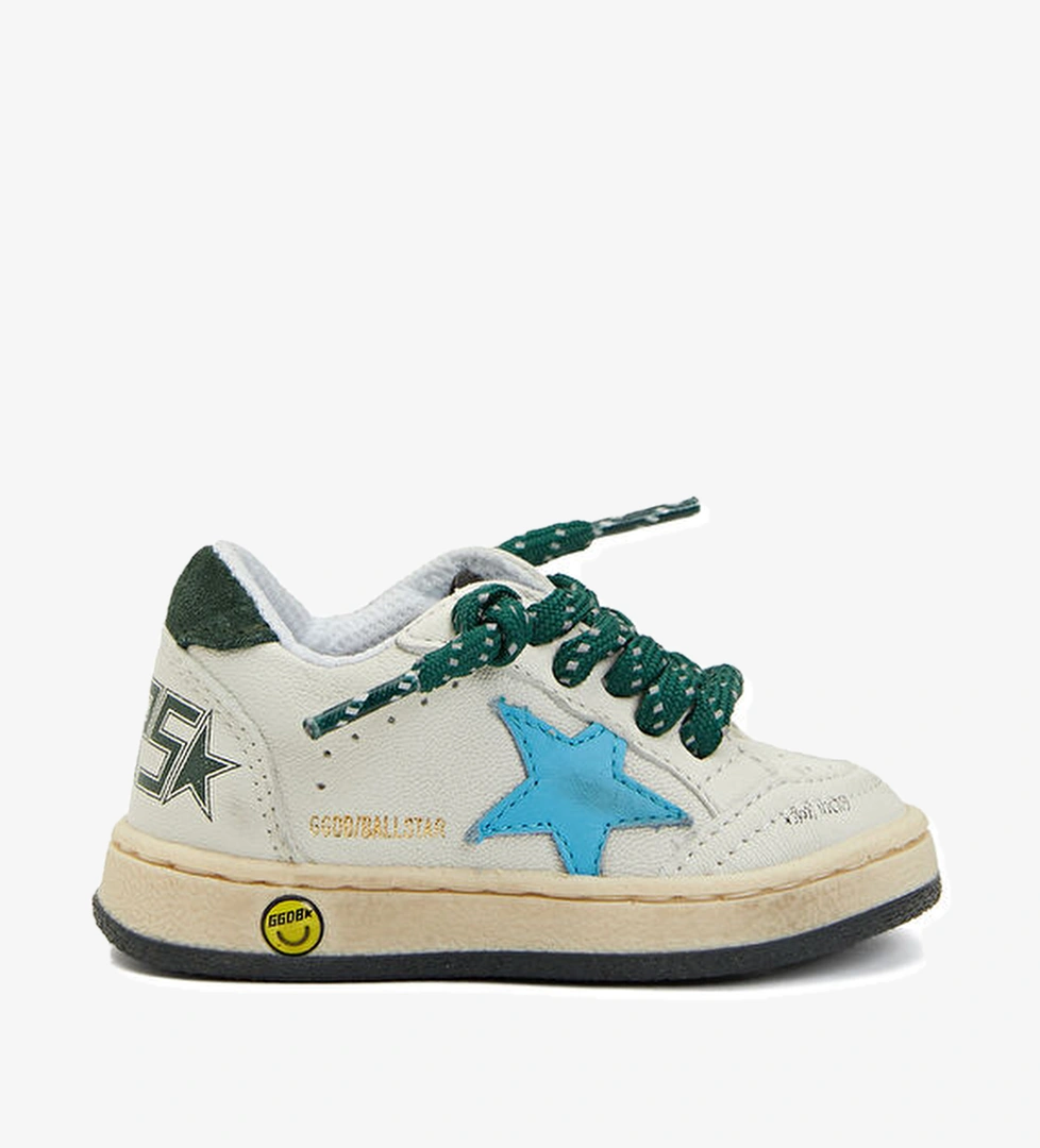Ball Star Erkek Çocuk Deri Sneaker - Görsel 1