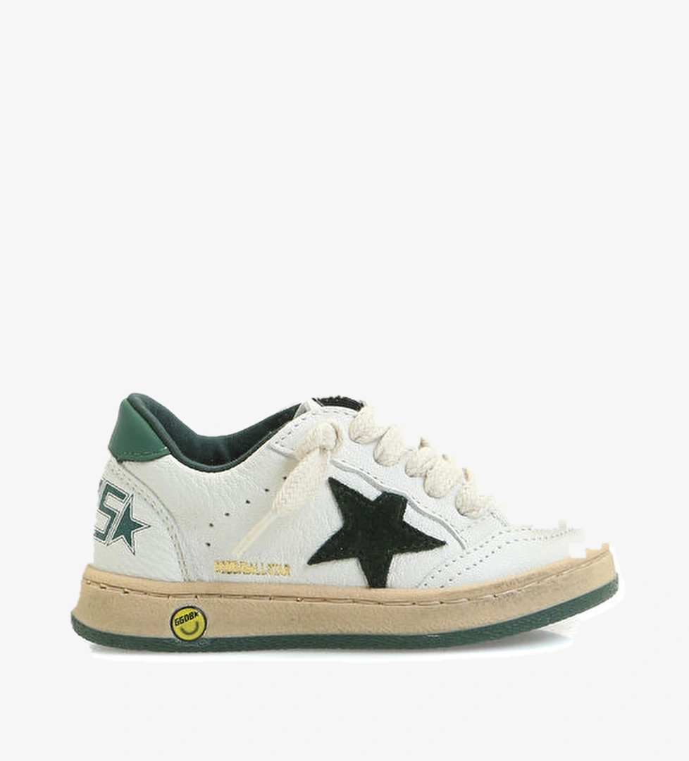 Ball Star Çocuk Deri Sneaker - Görsel 1