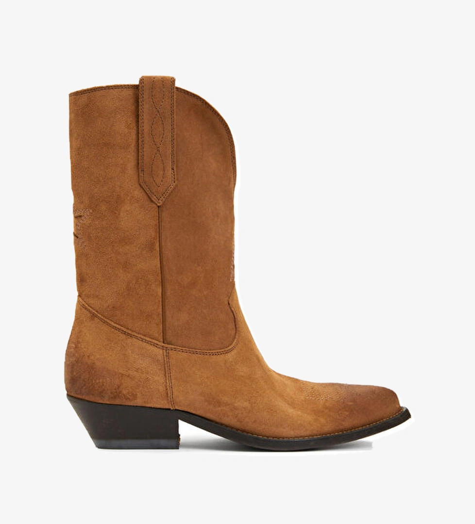 Golden Goose Taba Kadın Deri Bot model görseli