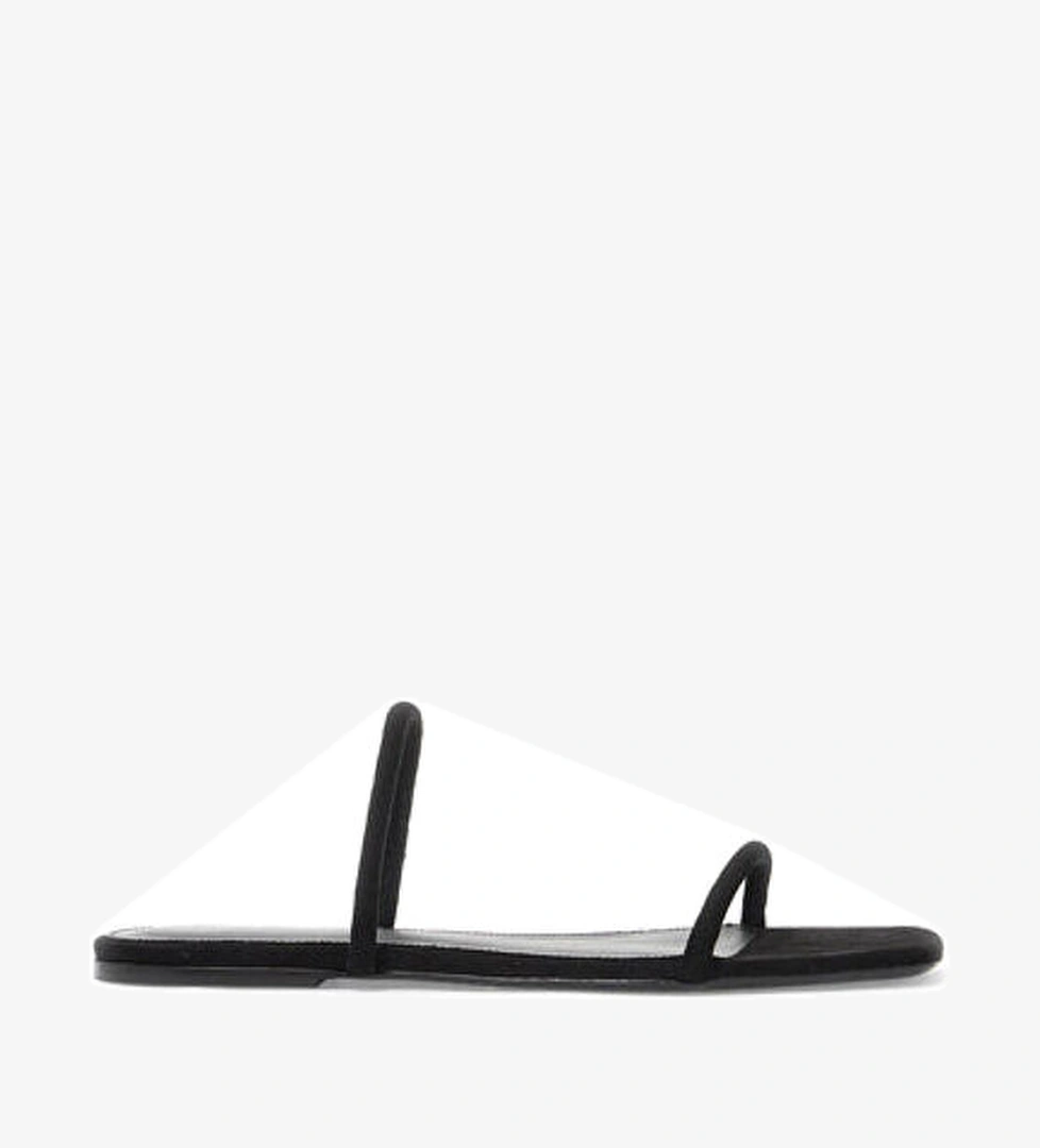 Toteme Siyah Kadın Süet Terlik model görseli