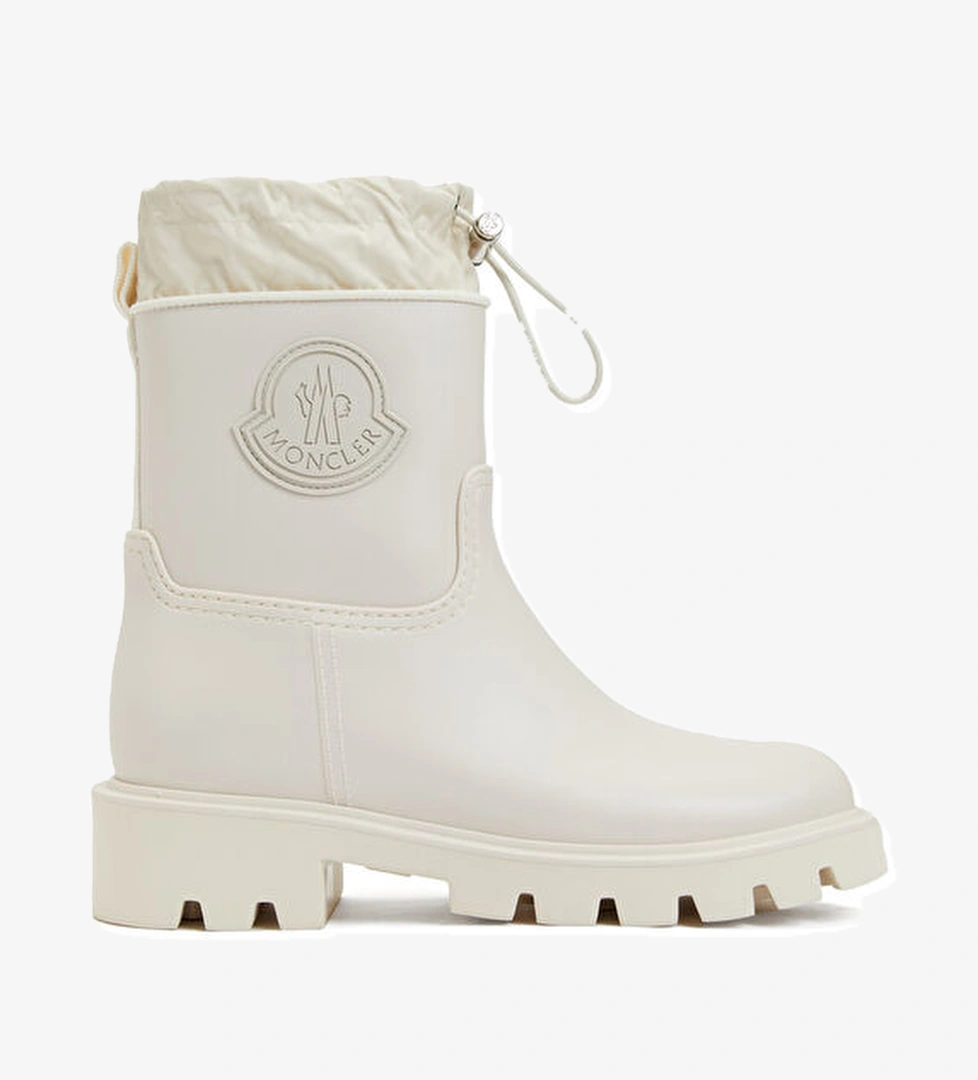 Moncler Beyaz Logo Detaylı Kadın Bot model görseli