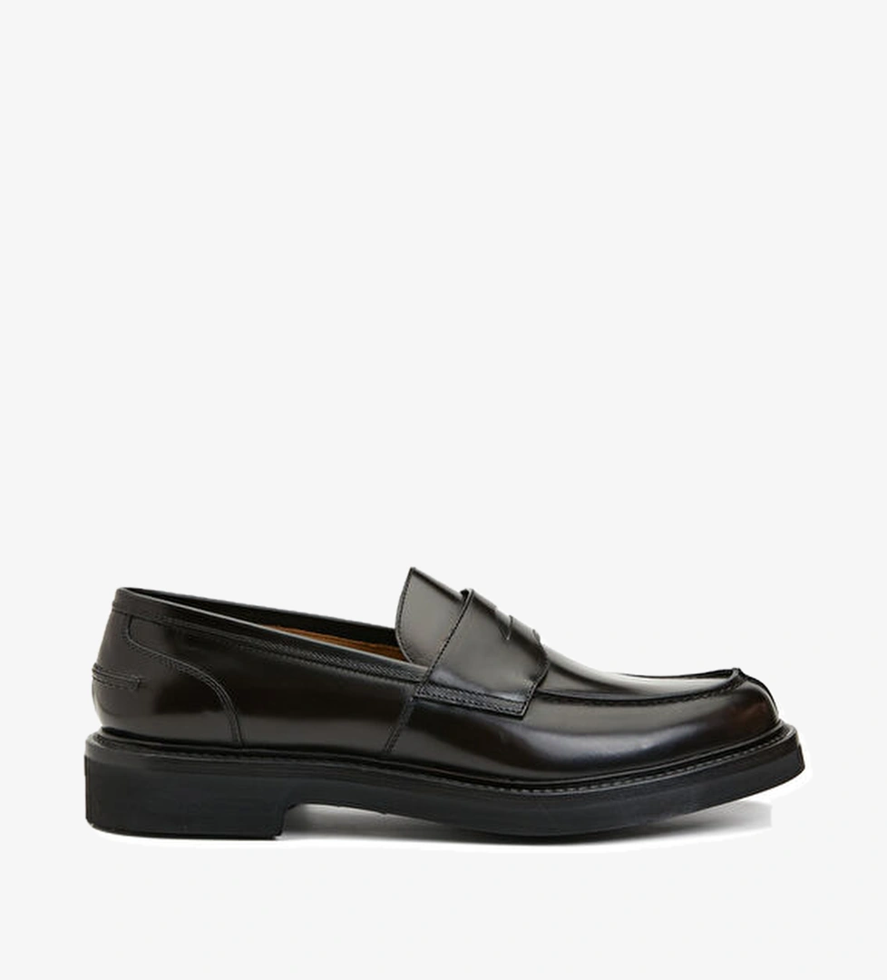 Barrett Koyu Kahverengi Erkek Deri Loafer model görseli