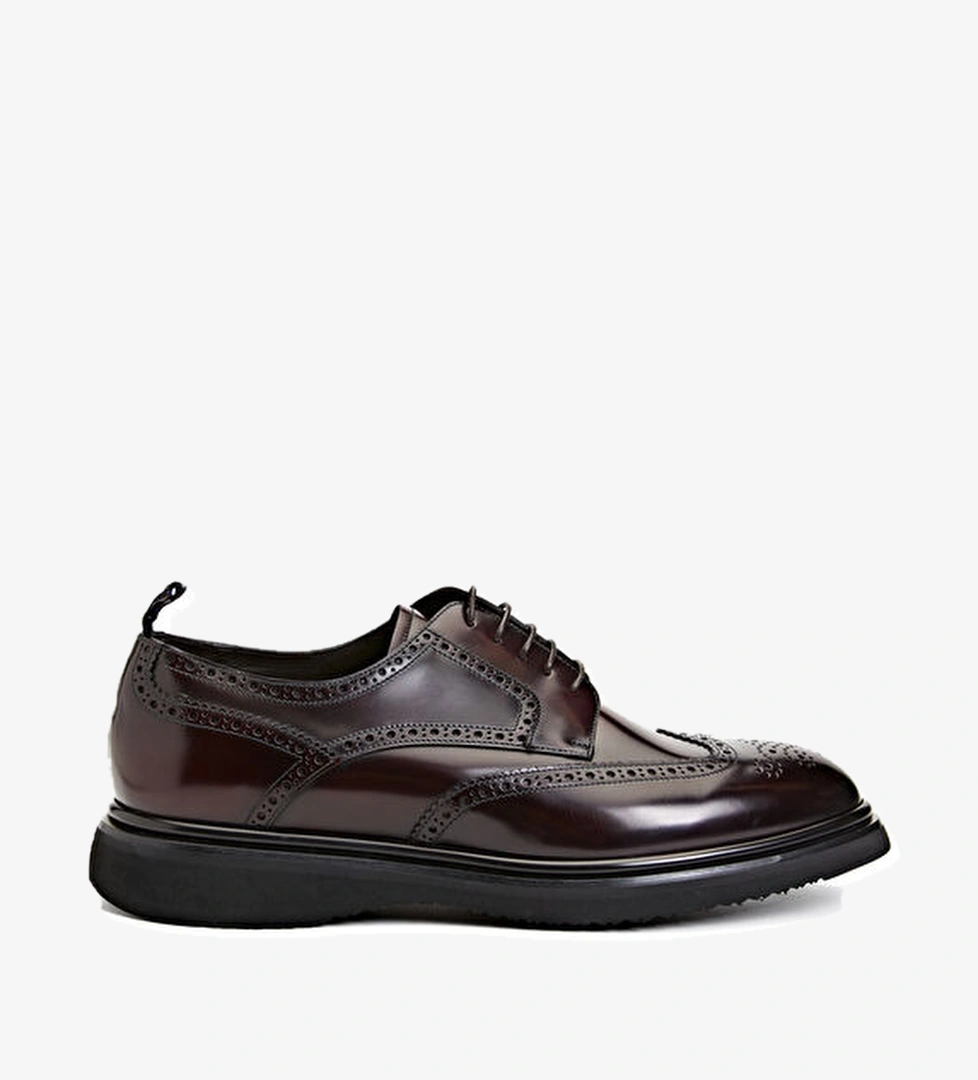 Barrett Kahverengi Erkek Deri Ayakkabı model görseli