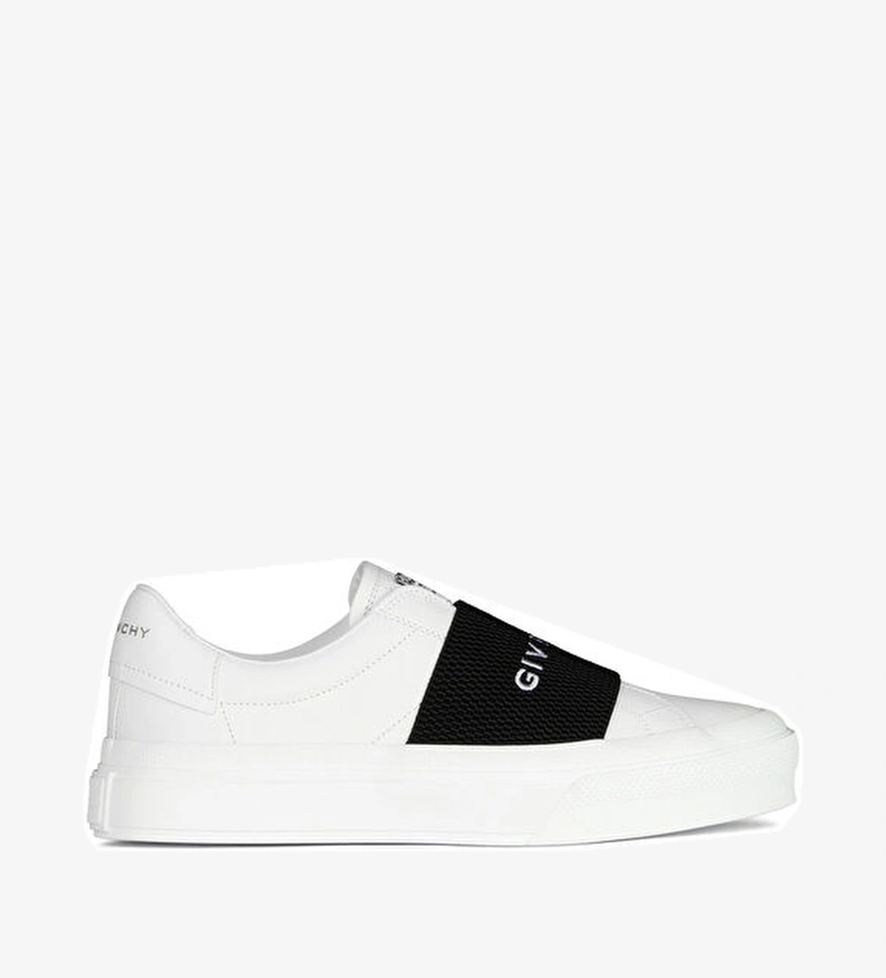 Givenchy Siyah Beyaz Kadın Deri Sneaker model görseli
