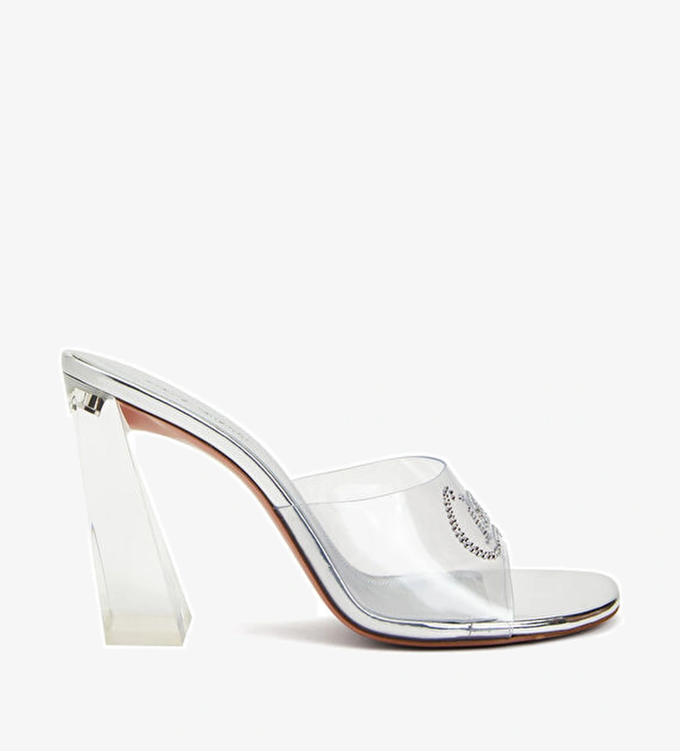 Bella Glass Şeffaf Kadın Terlik - Görsel 1